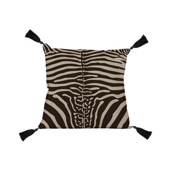 Pernă decorativă Really Nice Things Borlas Zebra, 45 x 45 cm