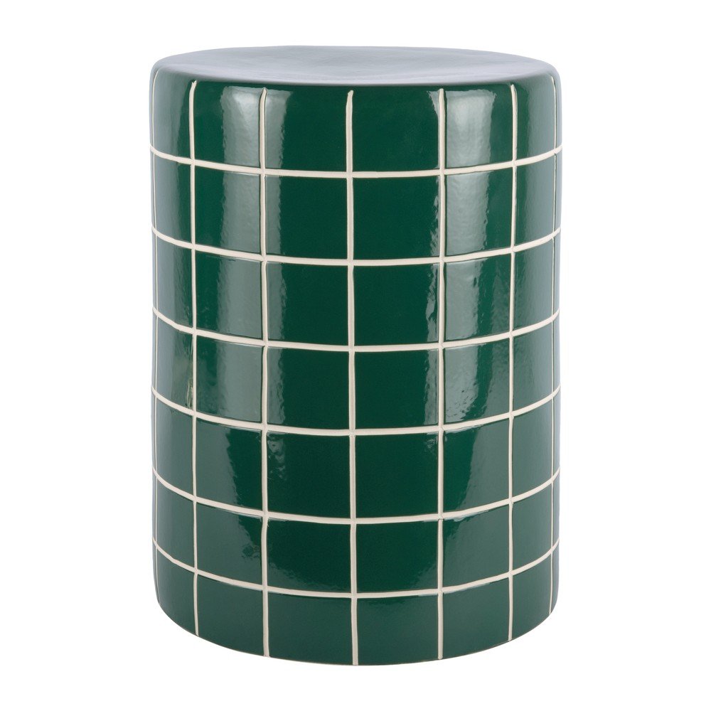 Măsuță auxiliară rotundă din ceramică ø 33 cm Retro Tiles – Leitmotiv