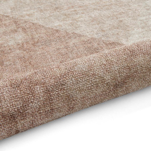 Covor maro deschis lavabil din amestec de bumbac 122x170 cm Whisper – Think Rugs-image-3
