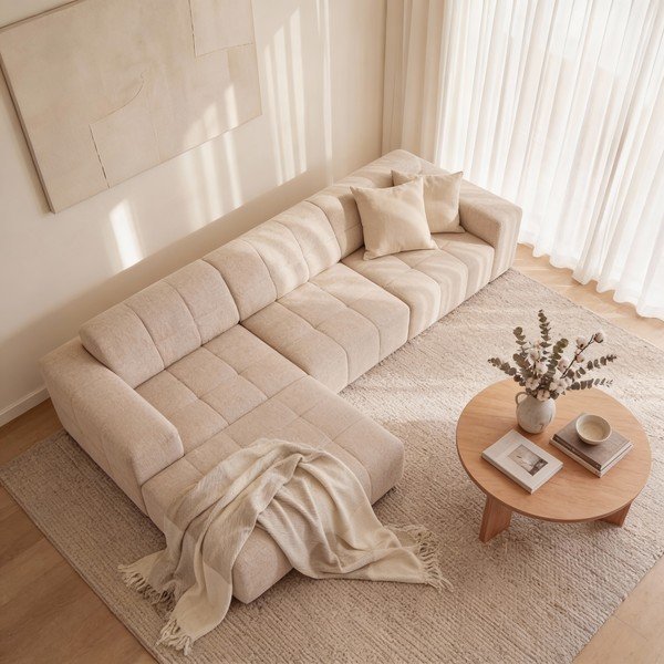 Colțar bej (colț pe stânga) Chicago – Cosmopolitan Design-image-4