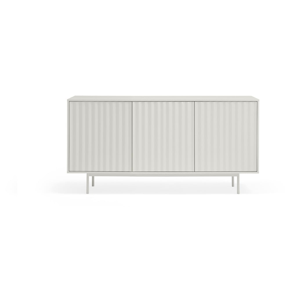 Comodă albă joasă 159x80 cm Sierra – Teulat