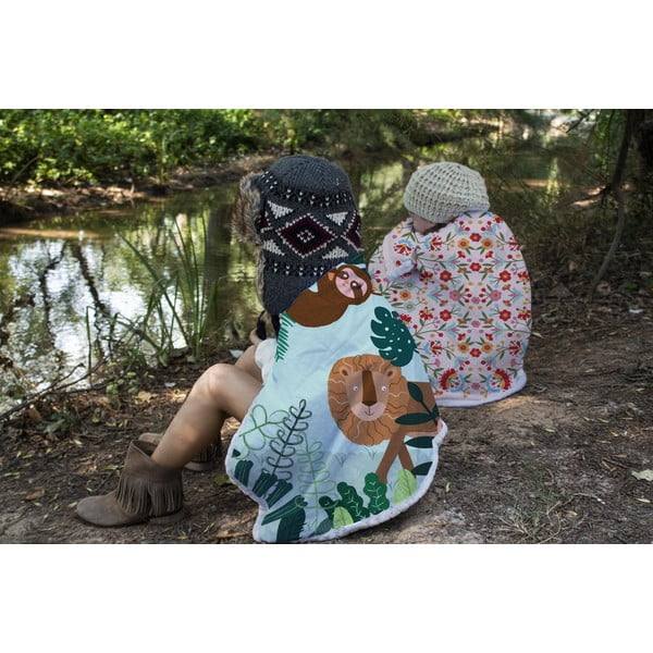 Pătură Little Nice Things Flori mexicane, 130 x 170 cm-image-1