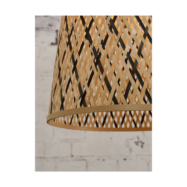 Lustră cu abajur din bambus Good & Mojo Kalimantan, ⌀ 34 cm-image-4