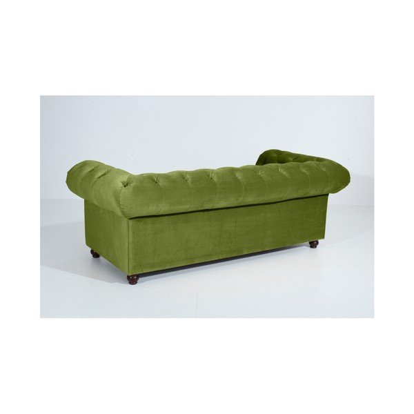 Canapea Max Winzer Orleans Velvet, 216 cm, verde-image-4