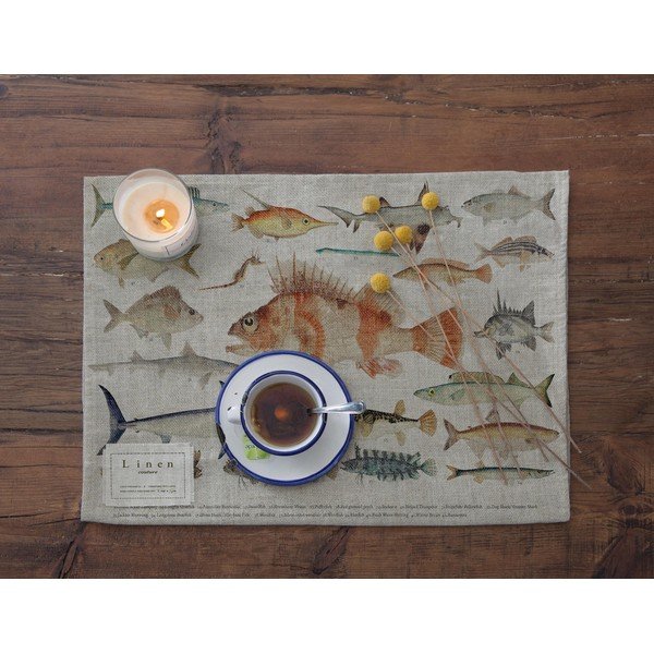 Set 2 suporturi textile pentru farfurii Really Nice Things, 45 x 30 cm-image-1