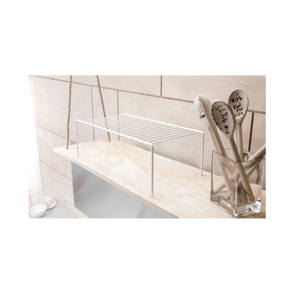 Etajeră pentru bucătărie Compactor Rona, 42,7 x 22,5 x 14,7 cm, alb-image-3