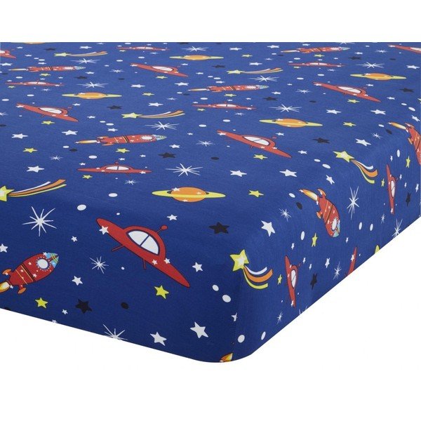Cearșaf elastic pentru pat Catherine Lansfield, 90 x 190 cm-image-2