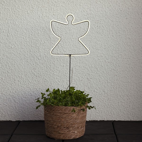 Decorațiune luminoasă neagră  de  Crăciun Neon Angel – Star Trading-image-1