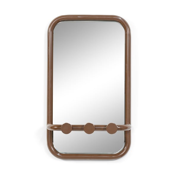 Panou de agățat diverse maro închis din metal 35x60x11 cm Retro – Spinder Design