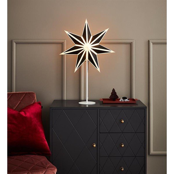 Decorațiune luminoasă Markslöjd Adele, înălțime 65 cm, negru
