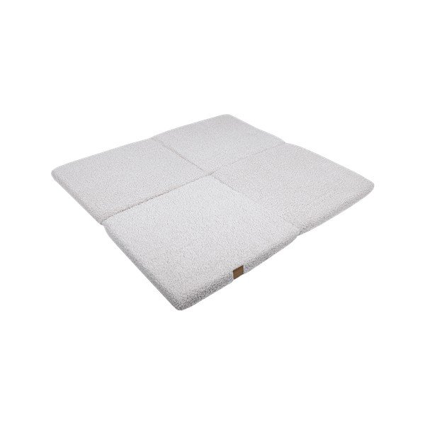 Saltea de joacă pentru copii albă 120x120 cm – Meowbaby