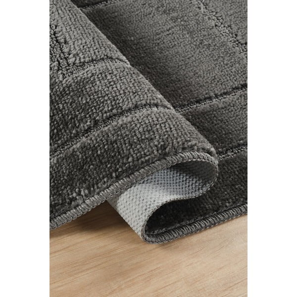 Covorașe de baie gri-antracit 2 buc. 50x80 cm Cerceve – Foutastic-image-2