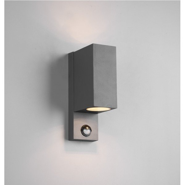 Corp de iluminat pentru exterior de perete cu senzor de mișcare (înălțime 22 cm) Roya – Trio-image-1