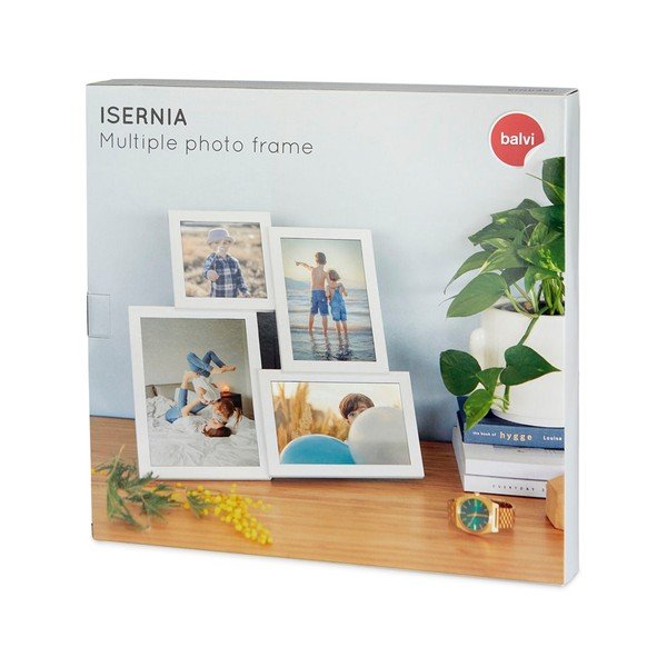 Rama foto pentru 4 fotografii Balvi Isernia, alb-image-1