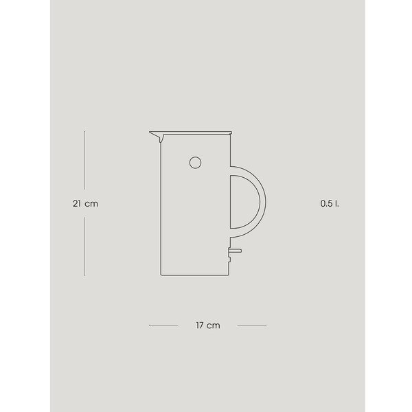 Ceainic electric negru din plastic 500 ml EM77 – Stelton-image-3