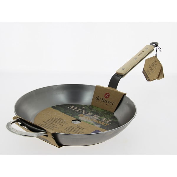 Tigaie din oțel pentru prăjit de Buyer Mineral B, ø 32 cm-image-4