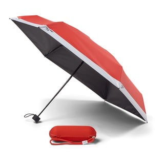Umbrelă pliabilă Pantone, roșu