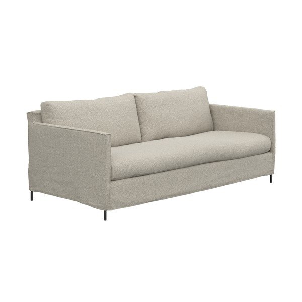 Canapea bej 198 cm Petito – Furninova -image-1