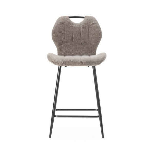 Scaune de bar maro deschis 2 buc. (înălțime șezut 65 cm) Muli – Marckeric-image-2