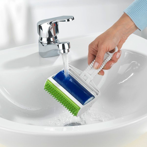 Rolă pentru îndepărtarea firelor de păr Wenko Duo, verde-image-1