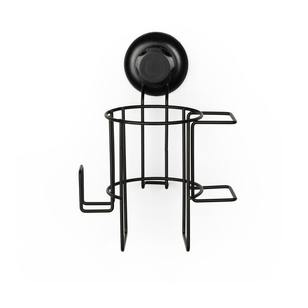 Suport de perete negru pentru uscător de păr Compactor Bestlock-image-4