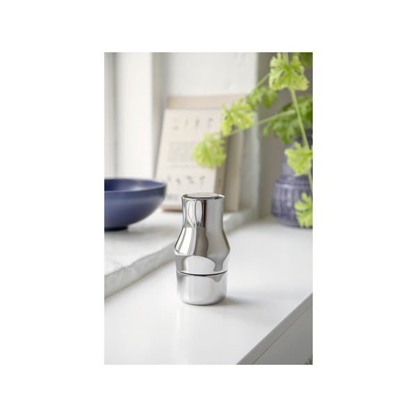 Râșniță argintiu-lucios din oțel inoxidabil Dorotea – Gense-image-1