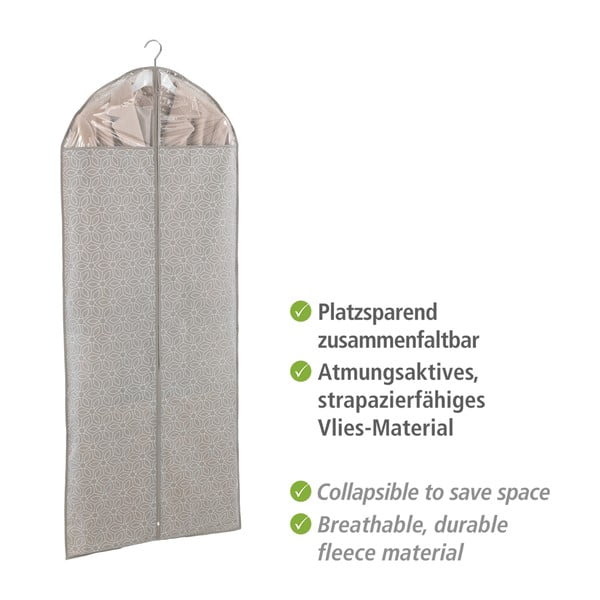 Husă protecție haine Wenko Balance, 150 x 60 cm, bej-image-2