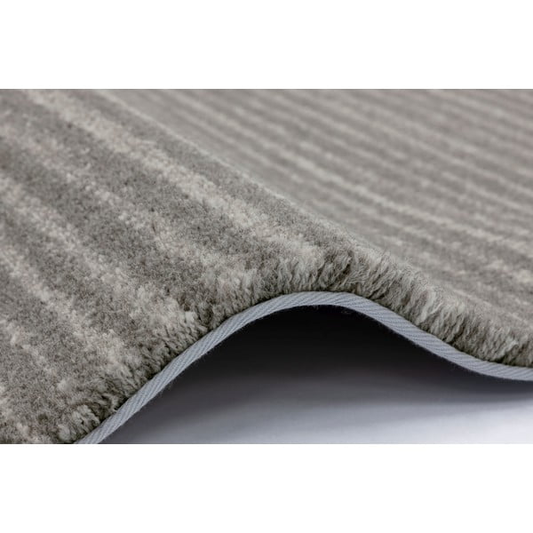 Covor gri din lână 160x240 cm Calisia M Ribs – Agnella-image-3