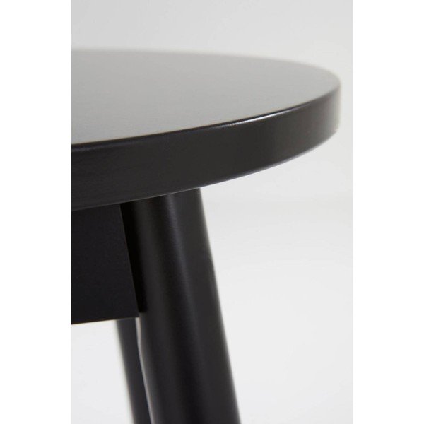 Scaun de bar negru din lemn de pin (înălțime șezut 65 cm) Kinna – Jotex-image-2