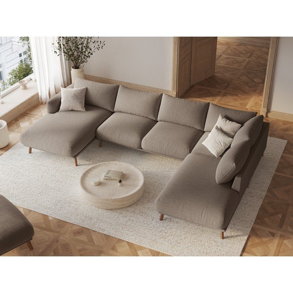 Colțar taupe (în formă de "U") Naomi – Micadoni -image-1