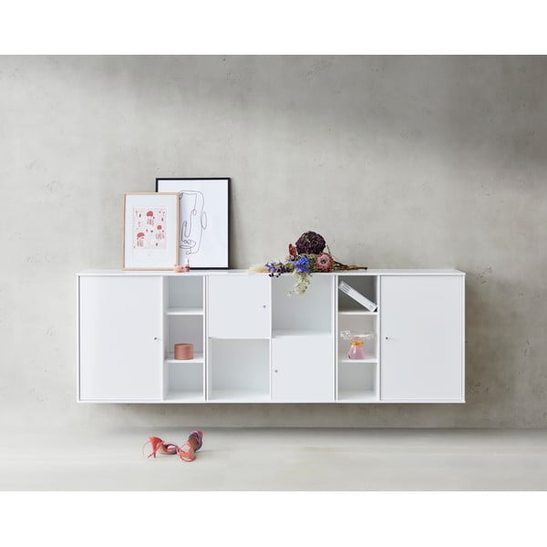 Ușă albă pentru sistemul de rafturi modulare 2 buc 32x33 cm Mistral Kubus - Hammel Furniture-image-1