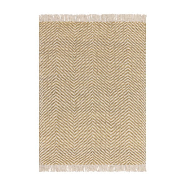 Covor galben ocru 200x290 cm Vigo – Asiatic Carpets