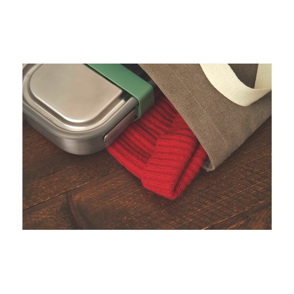 Cutie din oțel inoxidabil pentru gustări și curea verde Black + Blum, 1000 ml-image-3