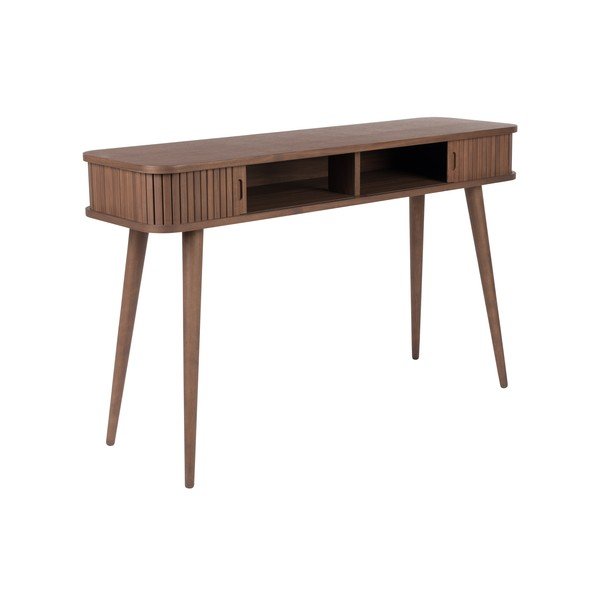 Măsuță tip consolă Zuiver Barbier, lungime 120 cm, maro-image-2