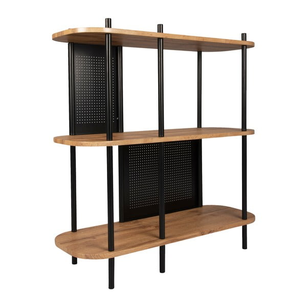 Etajeră din oțel Leitmotiv Sole, 80 x 83,5 cm, negru-image-2