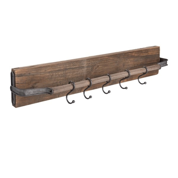 Cuier cu cârlige Clayre & Eef Coat Rack, lungime 81 cm-image-1