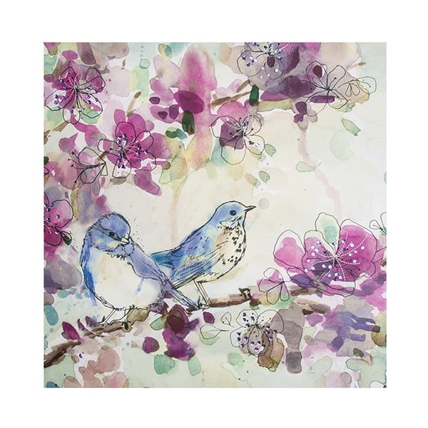 Tablou Graham & Brown Spring Birds, 60 x 60 cm