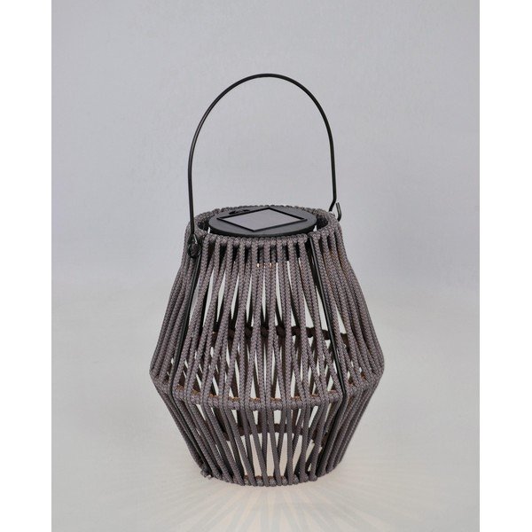 Felinar cu LED gri solar (înălțime 17 cm) Juny – Yes Everyday-image-1