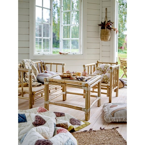 Bancă pentru copii din bambus Mini Sole – Bloomingville-image-1