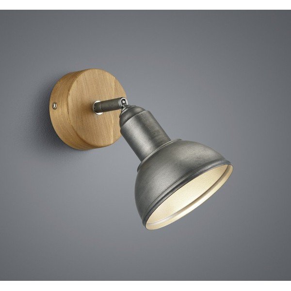 Spot gri închis/în culoare naturală 11x18 cm Delhi – Trio-image-1