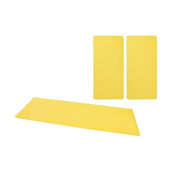 Set 3 covoare tip traversă Hanse Home Fancy, galben