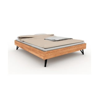 Pat dublu din lemn de fag 200x200 cm Golo - The Beds
