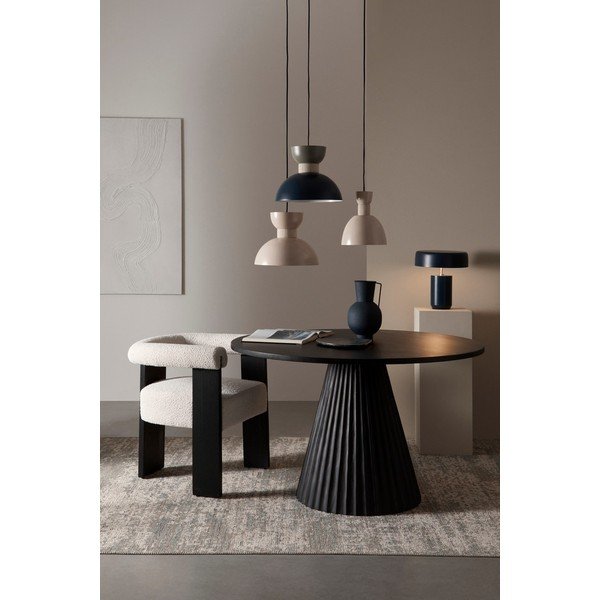 Scaun de living în culoare naturală cu cotiere tapițat Agape – Bizzotto-image-2