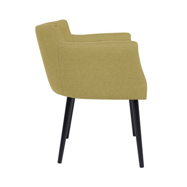 Scaun cu cotiere Windsor & Co Sofas Gemini, galben-image-4