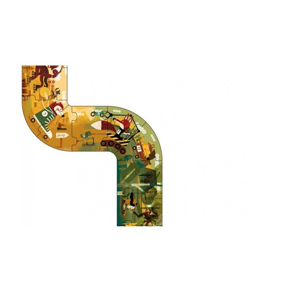 Puzzle lung Londji O călătorie lungă, 54 piese-image-3