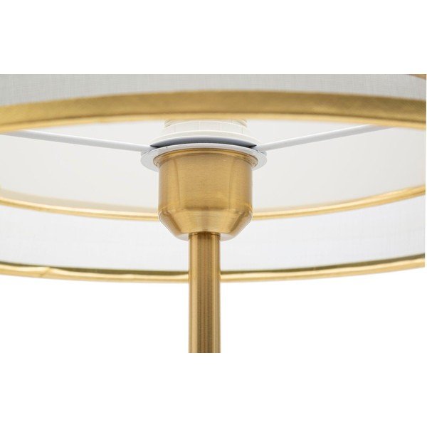 Lampadar negru-auriu cu abajur textil (înălțime 153 cm) Levels – Mauro Ferretti-image-3