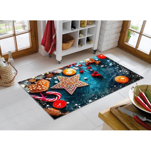 Covor Vitaus Christmas Period Star Cookie, 50 x 80 cm-image-1