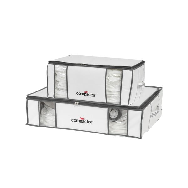 Set 2 cutii depozitare pentru haine Compactor Storage Organizers