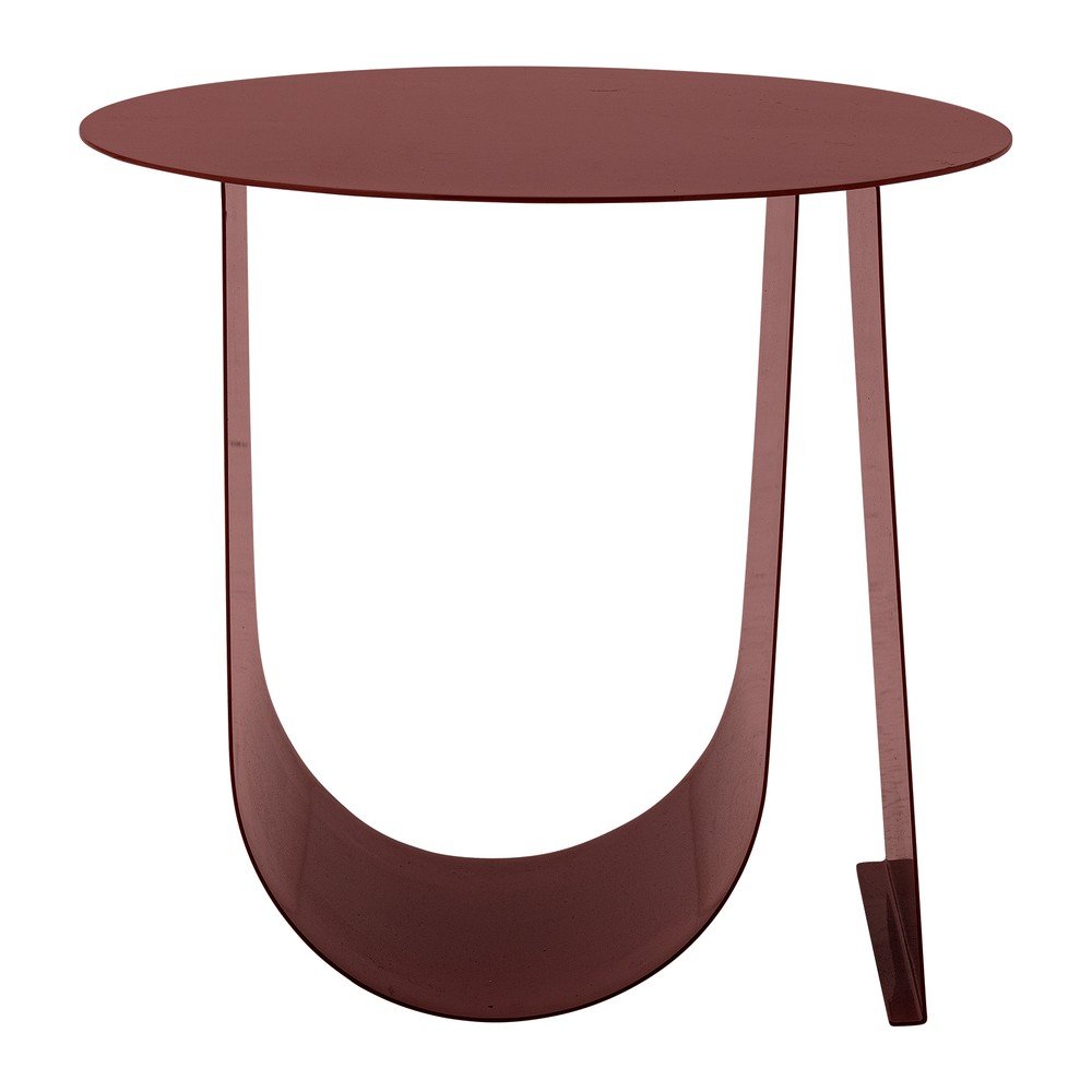 Măsuță auxiliară rotundă din metal ø 43 cm Cher – Bloomingville