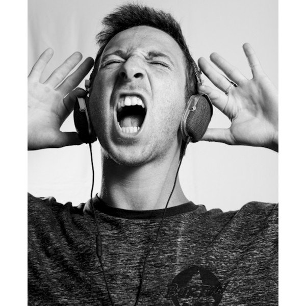 Căști pentru bărbați cu detalii denim Frends Denim-image-3